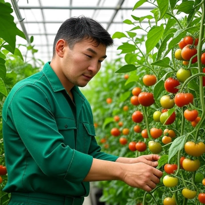 China Tunnel Film Greenhouse For Central Asia